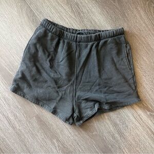 Joah Brown Charcoal Gray Athletic Shorts Soft Elastic Waistband